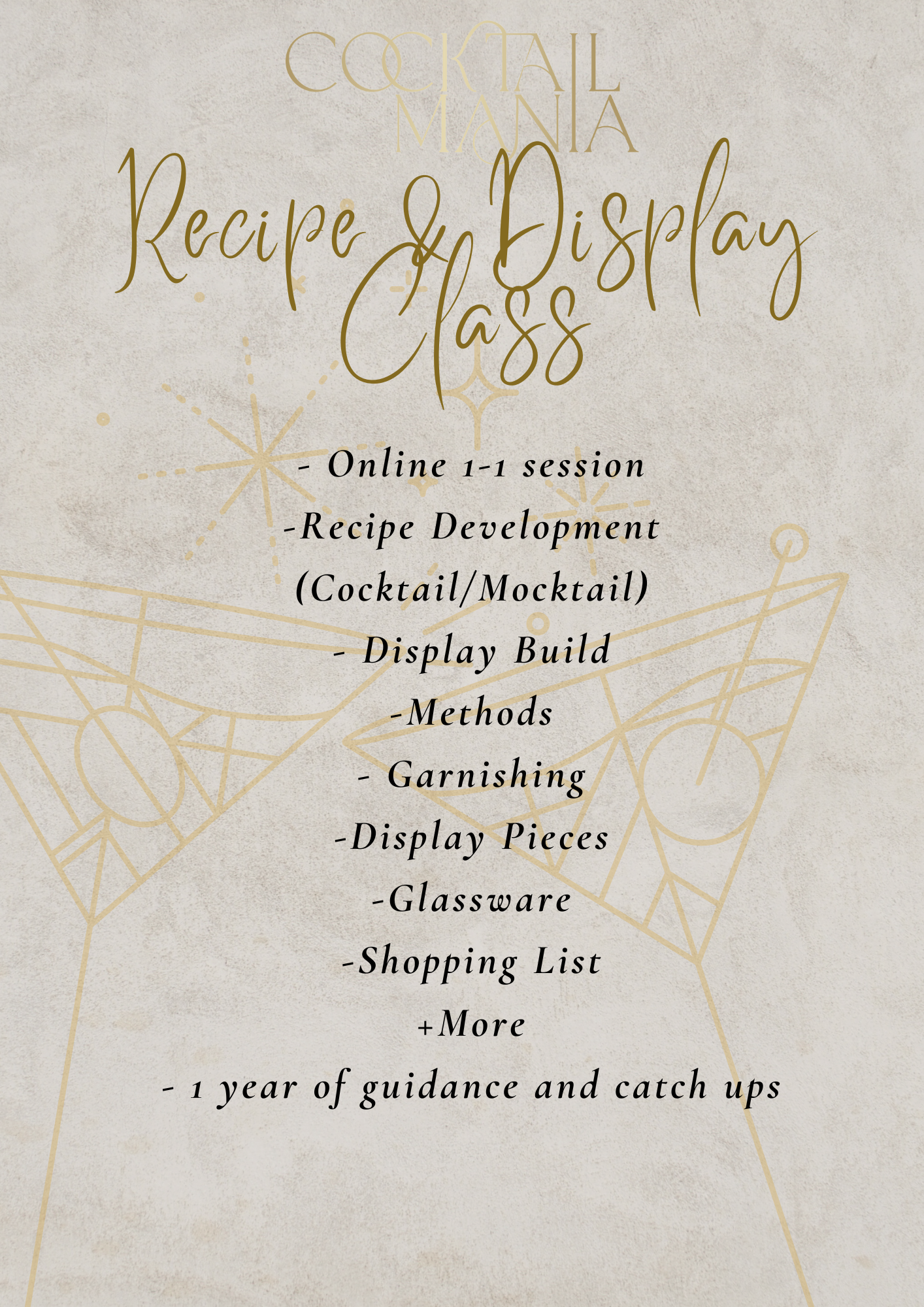 International 1-1 Courses (Virtual)